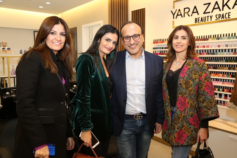 A festive opening for YARA ZAKARIA new Beauty Space
